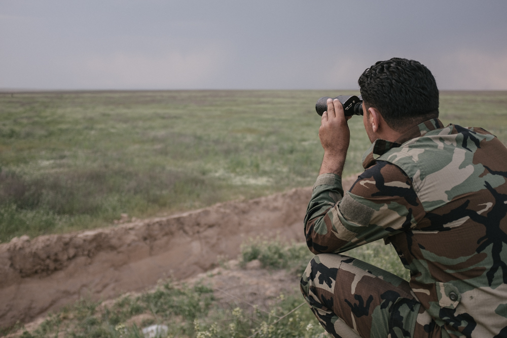 Photo: Kurdistan24 / Alexandre Afonso (Makhmour Front line)